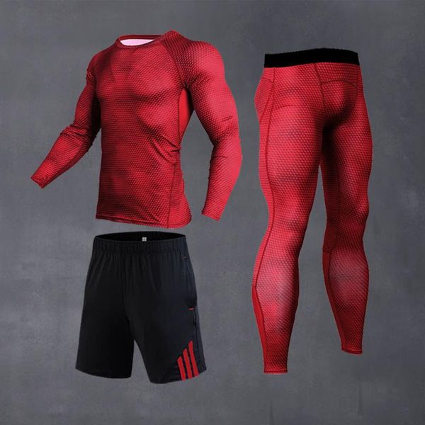 

leisure sports and entertainment long-sleeved running wear gym comprehensive training set quick-drying compression track suit clothing, White;black