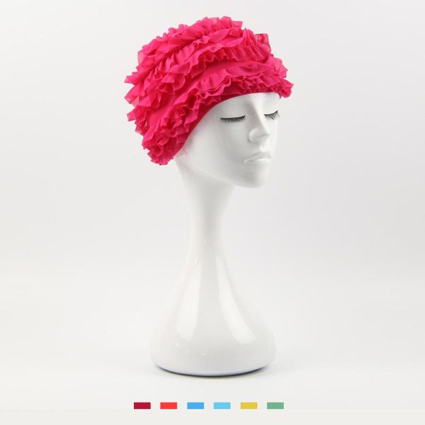 

sports swim pool swimming cap hat size for women bathing 2021 shower colorful caps
