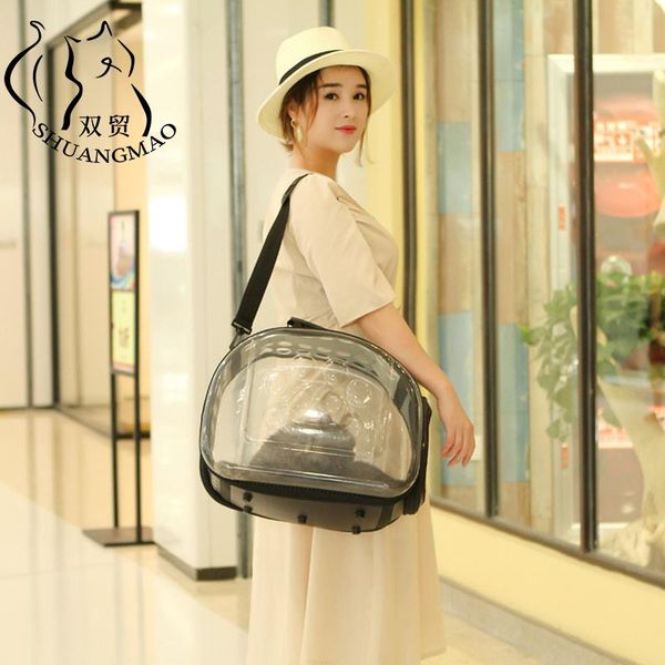 

cat carriers,crates & houses shuangmao pet carrier folding for travel backpack puppy carrying space dog bag single shoulder handbag portable