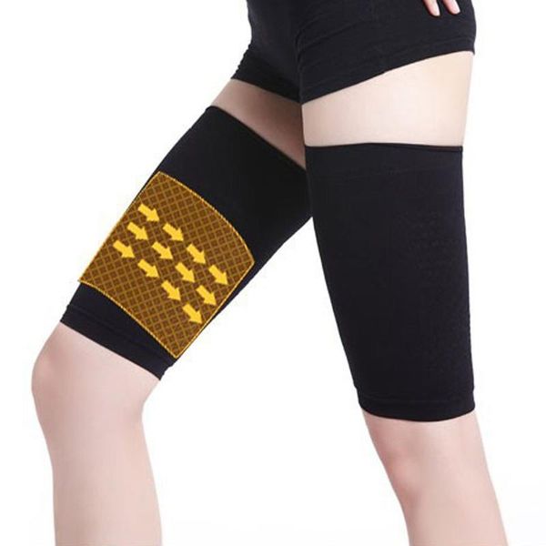 

fingerless gloves arm sleevelet leg fat thigh burn compression leggings warmers pressure thin pants burning guard, Blue;gray