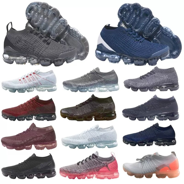 

2021 women and men running shoes fly iii 3.0 knit triple black white blue sports shoe trainers true mesh chaussure sneakers