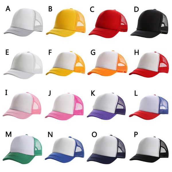 

caps & hats 2021 spring summer childrens baseball cap fashion casual multicolor boys girls hat outdoor adjustable breathable sun hat#y3, Yellow