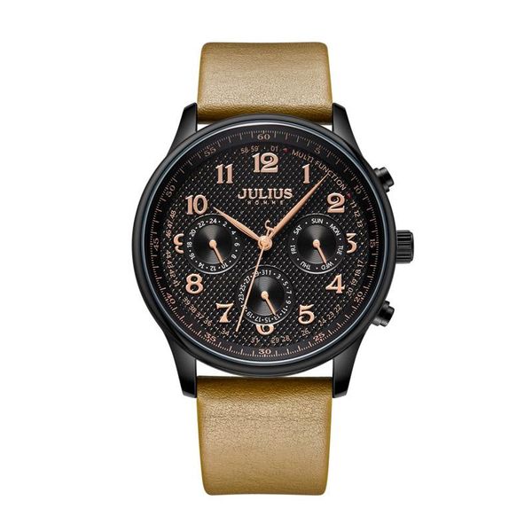

wristwatches julius watch jah-108, Slivery;brown