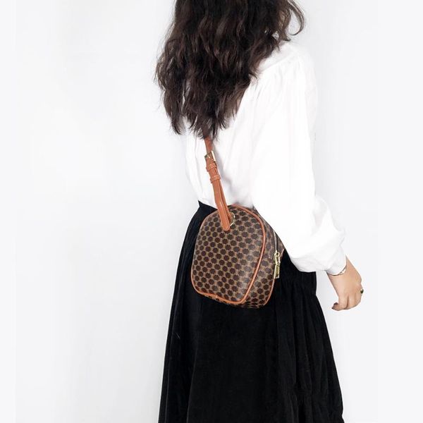 

cross body women's bag 2021 personality retro old material fashion versatile portable one shoulder pu series wholesale