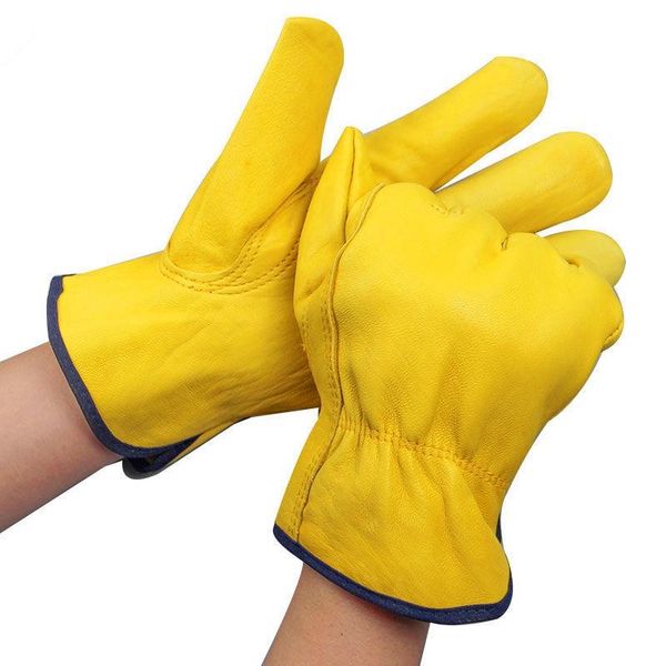 

disposable gloves mechanical work welding faux leather anti-static non-slip car repair mechanic