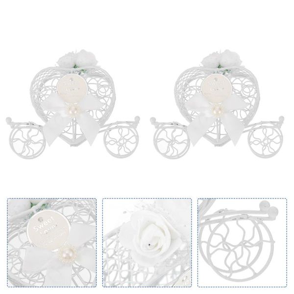 

gift wrap 2pcs novelty favor box special metal candy boxes carriage treats