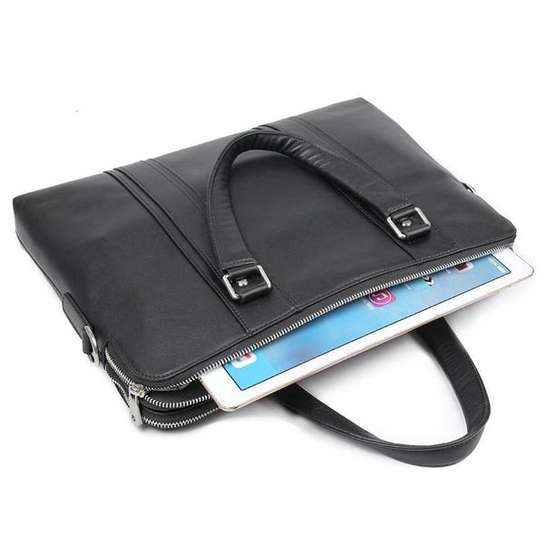 

briefcases men bag genuine leather male handbag tote 15 inch lapshoulder bags business bag1 kuae