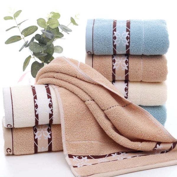 

towel quick-drying cotton striped face wash super absorbent bathroom bath jacquard shower necessities 35*75cm
