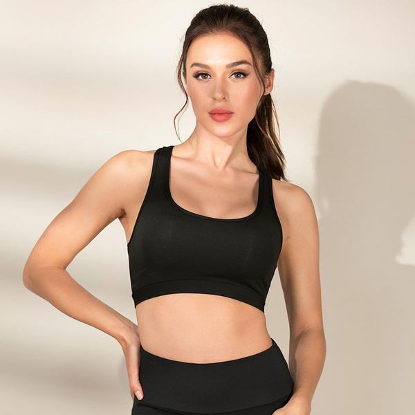 

gym clothing proof black ladies sports bra breathable sport clothes for women fitness push up running yoga workout, White;black