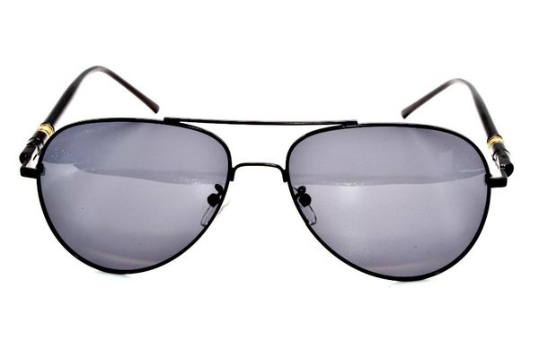 

classical alloy double beam polarized sunglasses leg polaroid polarised sport vacation men sun glasses tac uv400, White;black