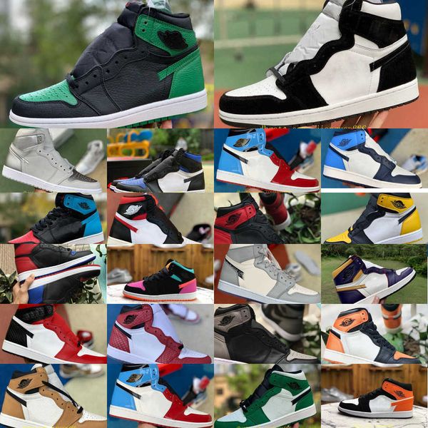 

pine green 1 og travis scotts x dark mocha origin varsity homage to home grey toe satin backboard banned toe 1s unc sports shoes 24
