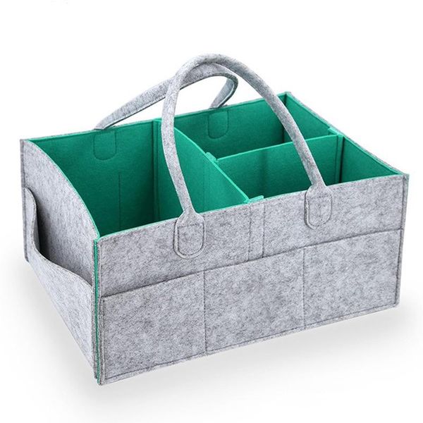 

storage bags maternal and child bag travel package felt diaper folding basket