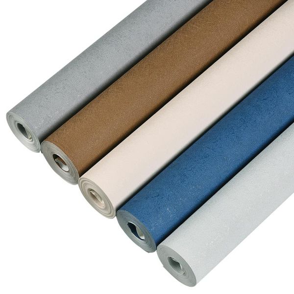 

wallpapers modern waterproof vinly wall papers home decor pvc solid color blue grey beige wallpaper for living room bedroom covering