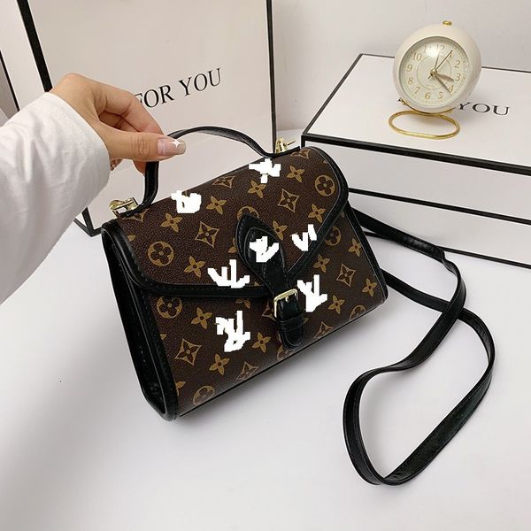 

2021 foreign fashion small square single shoulder msenger bag women's bag