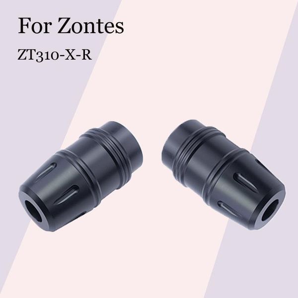

parts for zontes zt310-x-r refitted motorcycle front bumper rubber plug competitive bar guard anti falling