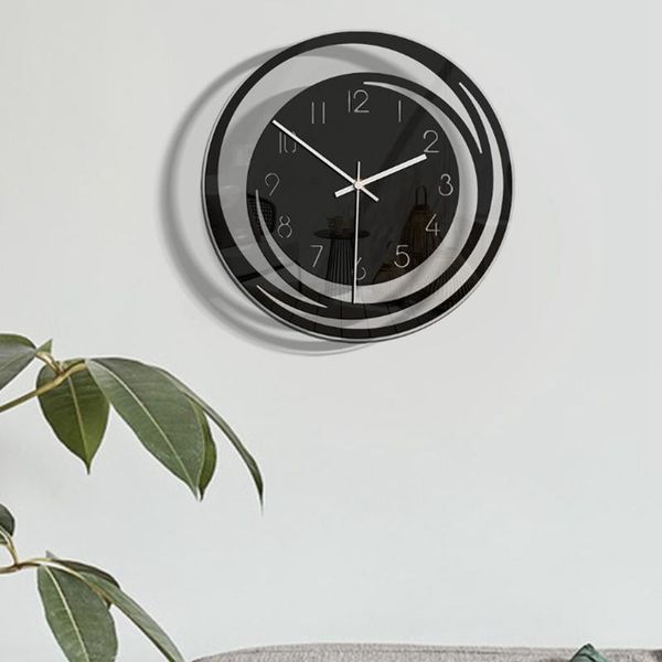 

wall clocks creative home living room decoration acrylic clock explosion models minimalist nordic style transparent