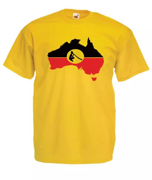 

aboriginal flag xmas gift idea mens women t shirts multi-color s-2xl, White;black