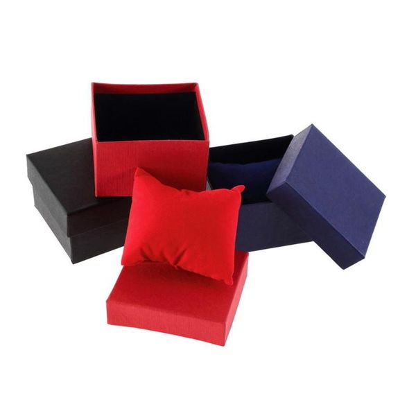 

watch 2021, boxes, gift card rectangle mechanical quartz boxes & cases, Black;blue