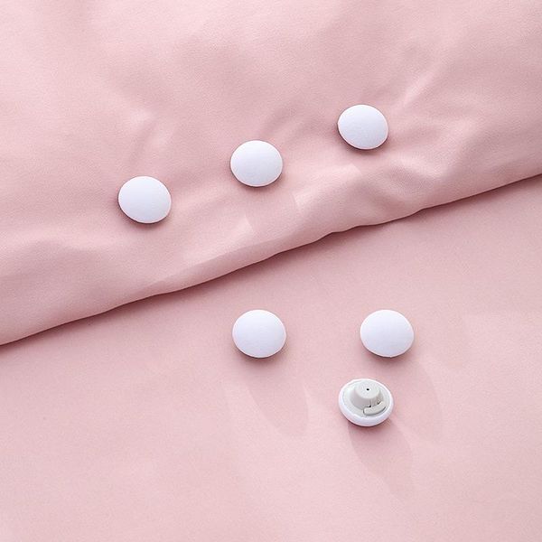 

clothing & wardrobe storage 6pcs household simple pure color quilt holder mushroom shape clip mini bed sheet accessories