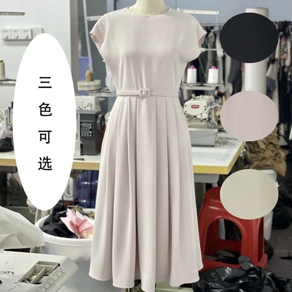 

dress d family simple long tender first love, White;black