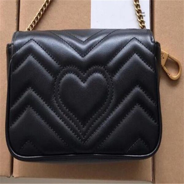 

evening bags fashion brand bag leather high-end handbag gold chain shoulder messenger classic luxury