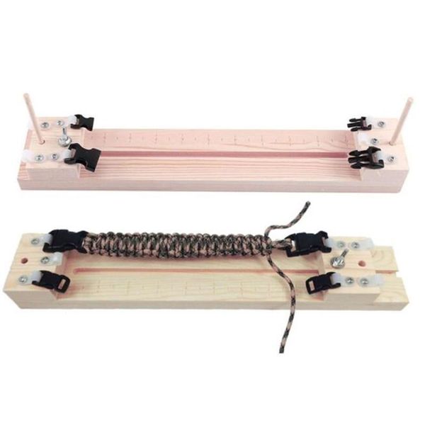 

wristband maker jig bracelet knot paracord braided weaving 2021 outdoor gadgets