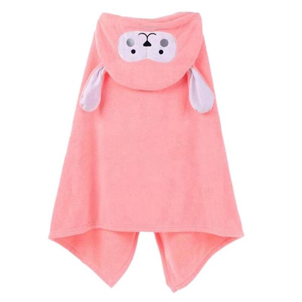 

towel coral fleece children's cape microfiber baby cartoon hooded beach bath