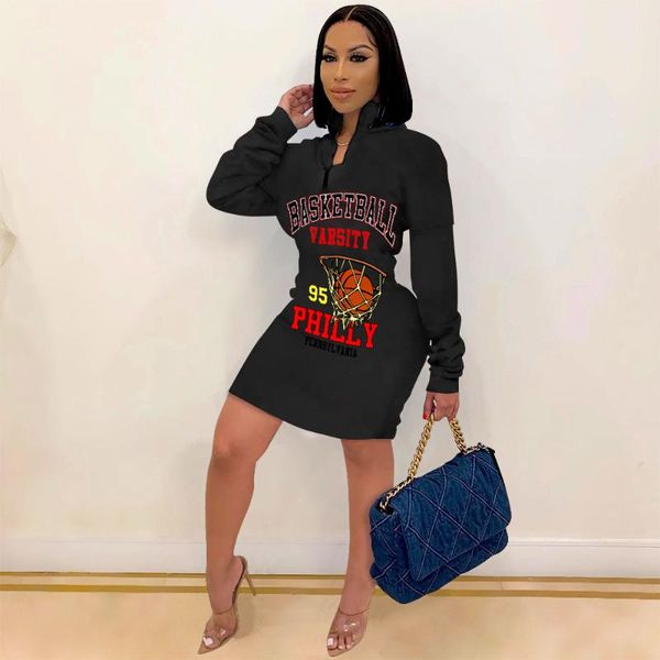 

casual dresses dress 2021 fall women sheath mini ladies cartoon v neck chest button long sleeve bodycon, Black;gray