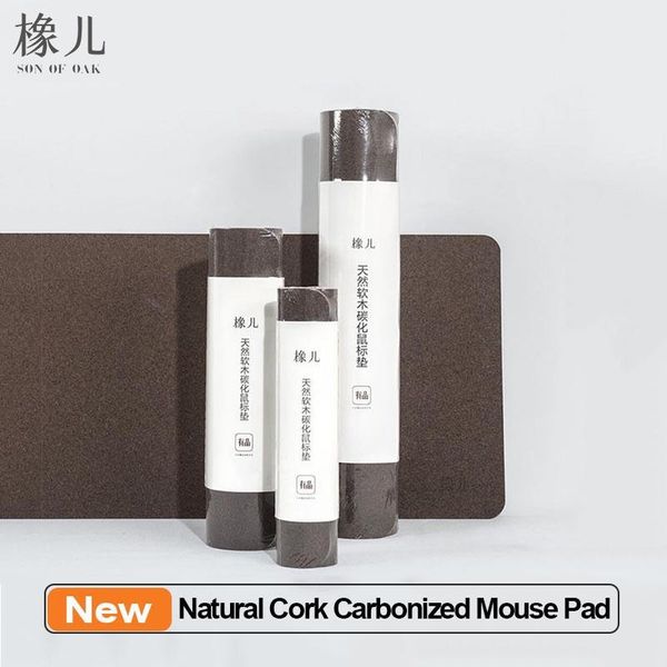 

mouse pads & wrist rests oak natural cork pad anti-fouling waterproof touch bendable thermostat desktop