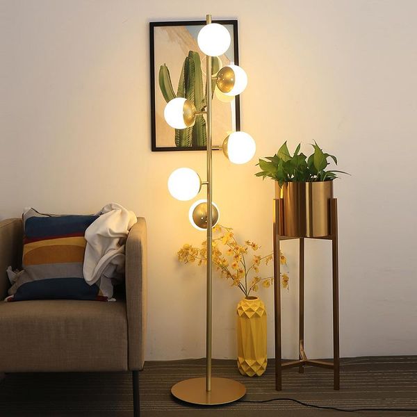 

floor lamps nordic modern lamp simple el lobby living room bedroom bedside designer vertical magic bean shop decorative