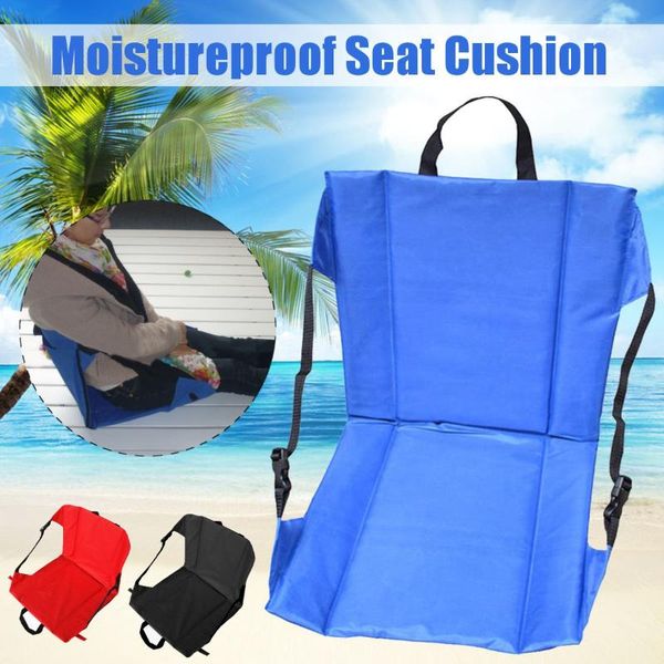 

cushion/decorative pillow 41x41x4cm portable foldable outdoor picnic camping beach chair garden sofa seats soft stadium seat cushion