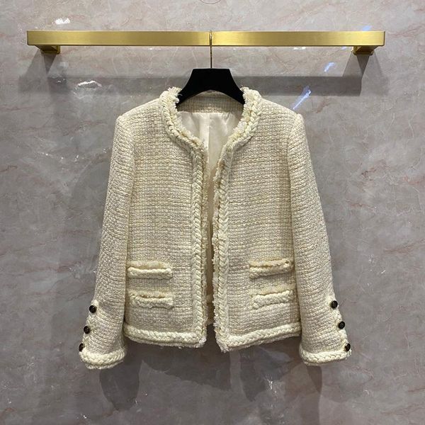 

women's jackets vintage women loose tweed jacket elegant cute plaid jakcet female retro korean chic kawaii outerwear, Black;brown