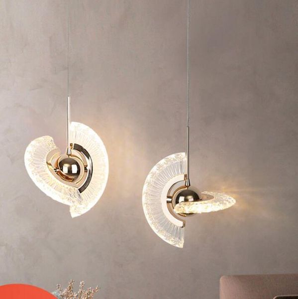 

chandeliers nordic lighting pendant lamp rotatable multi-styling led round lights fixture home indoor living room art decorative