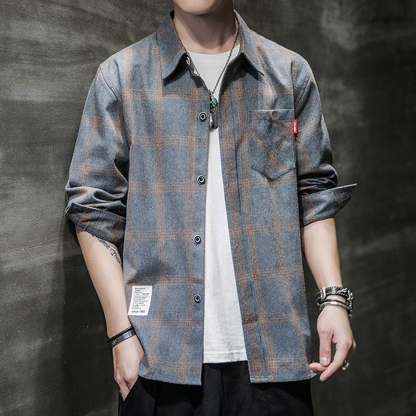 

men's casual shirts fashion of long sleeve shirt, White;black