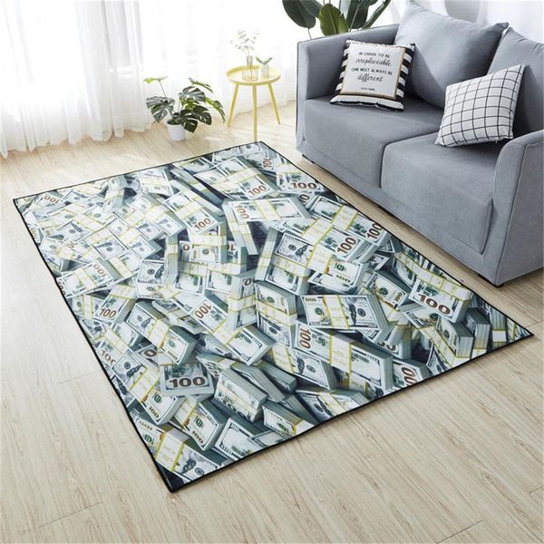 

carpets modern style dollars 3d printed mat kids play rug kitchen corridor carpet entrance doormat flannel area for home living room