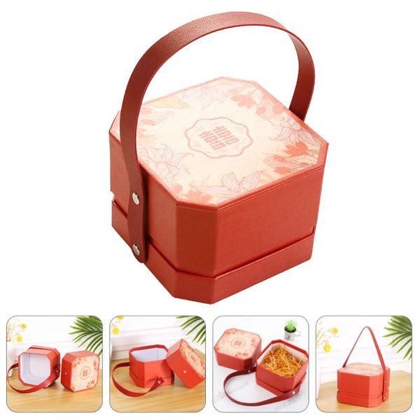

portable candy storage box paper wedding bag creative present gift wrap