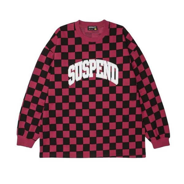 

men's hoodies & sweatshirts autumn spring men fashion leisure stylish checkerboard street style hip hop loose couple unique you, Black