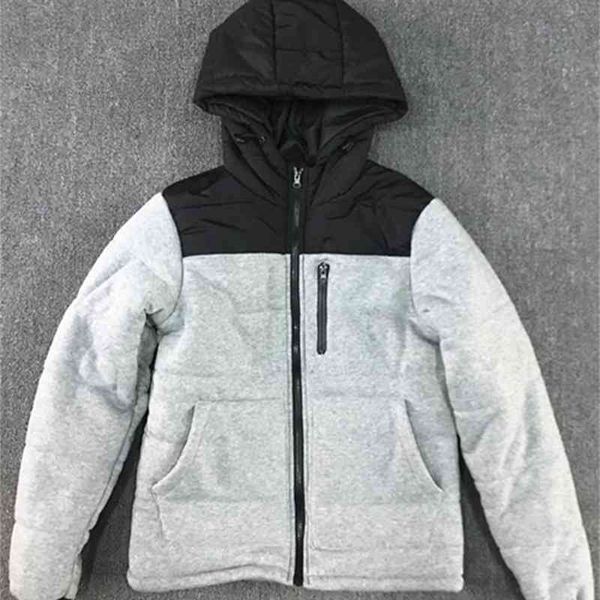 

men's outerwear jackets gw-2582 fleece cotton padded jaet, Black;brown