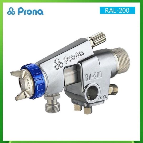 

professional spray guns prona ral-200 automatic mini gun low-pressure high-capacity painting gun,0.8 1.0 1.2mm nozzle to choose