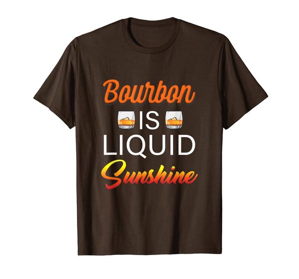 

Bourbon Is Liquid Sunshine Whiskey Lover Drinking Alcohol T-Shirt, Mainly pictures