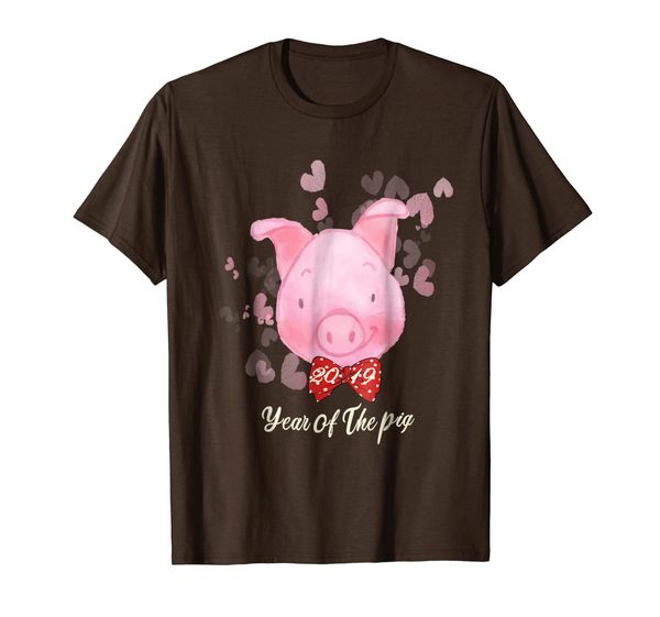 

Year Of The Pig T-Shirt Happy New Year 2019 funny pig shirt, Mainly pictures