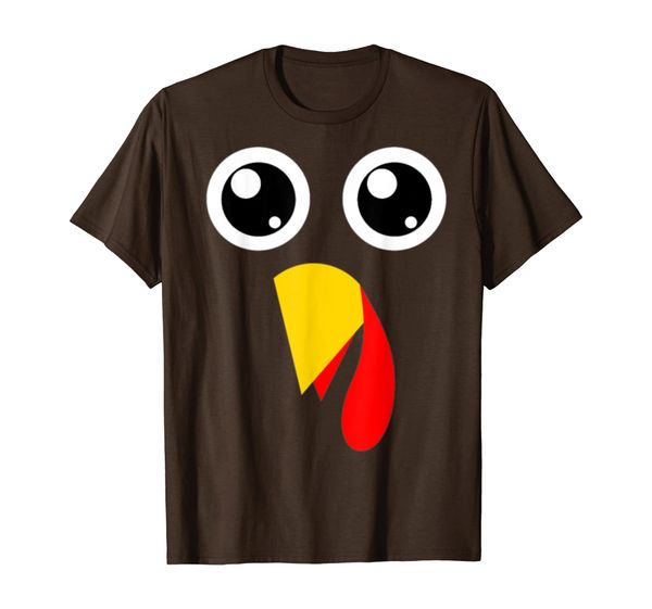 

Thanksgiving Funny Turkey Face Costume Gift Idea T-Shirt, Mainly pictures