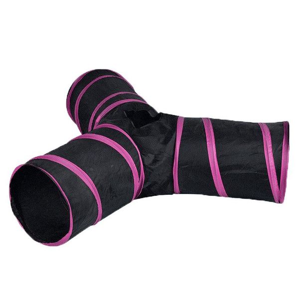 

foldable three-way cat tunnel t-shaped y-shaped cat drill hole pet cat toy