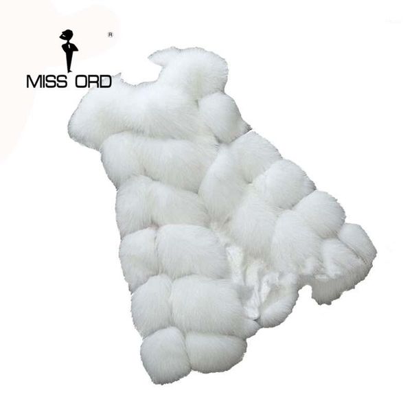 

women's vests 2021 fashion imitation fur cape coat vest ft14081, Black;white