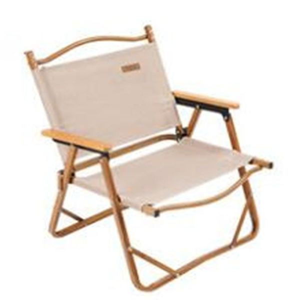 

camp furniture est wood grain portable folding chair outdoor camping armchair fishing beach director