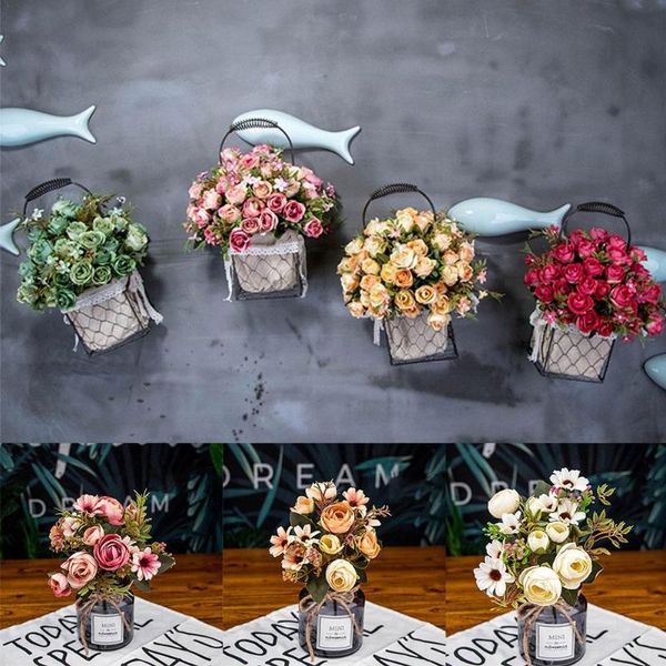 

heads artificial peonies fake rose pink silk bouquet peony home bride flowers decoration wedding c5d1 decorative & wreaths