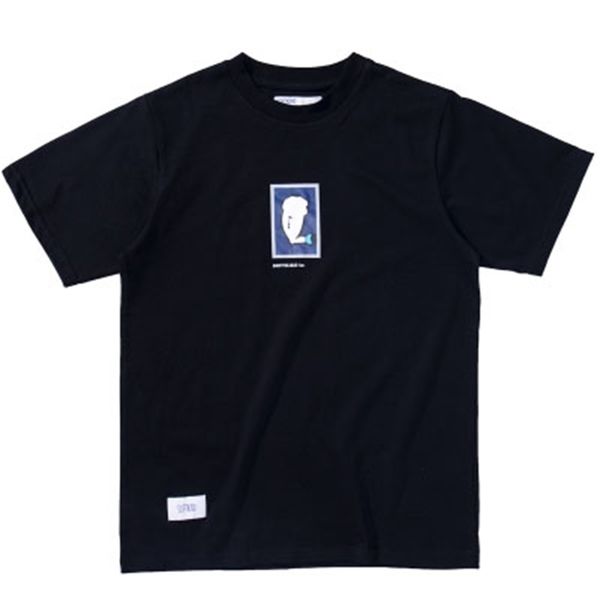 

cotton t-shirt short-sleeved men and women loose round neck half sleeve summer new wave 210317, White;black