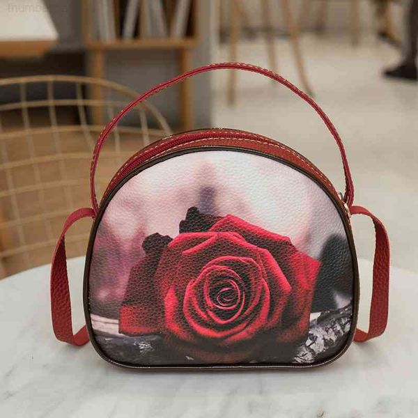 

wallet 2021 japan and south korea fashion net red printing shell bag leisure versatile one shoulder messenger women's trend, Red;black