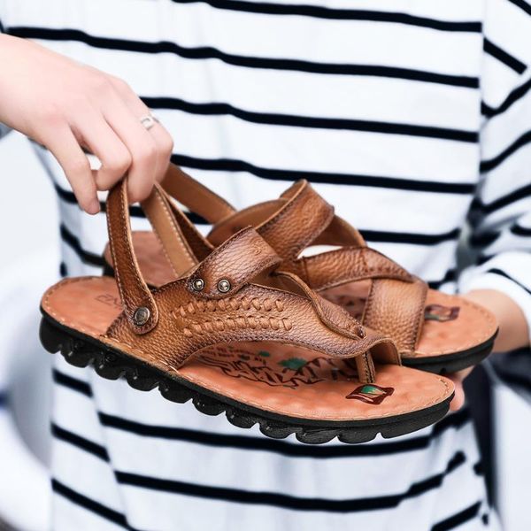 

sandals men's size 44 men gladiator sandalias homens mens summer 39 s hombre for samool shoes male sandal sandles, Black