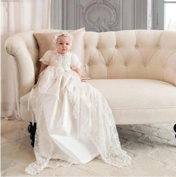 

girl's dresses baby girl white dress infant items baptism christening gown born clothes lace design birthday outfit 2y, Red;yellow